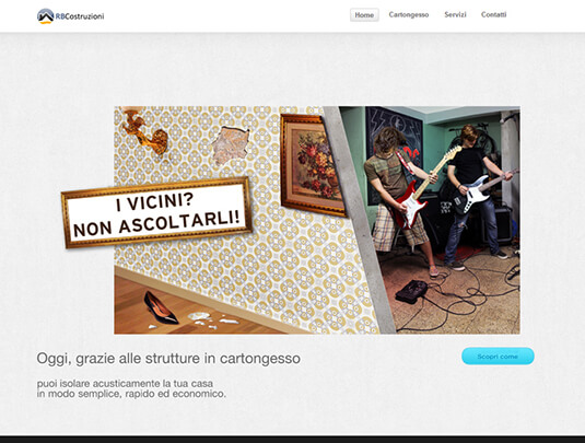 rbcostruzioni campaign website